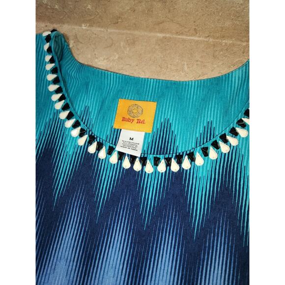 Ruby Rd‎ Top Womens Size M 3/4 Sleeve Pullover $54 - Picture 7 of 7